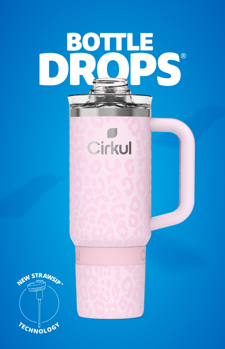 Limited Edition: 30oz. Azalea Leopard Travel StrawSip™ Tumbler