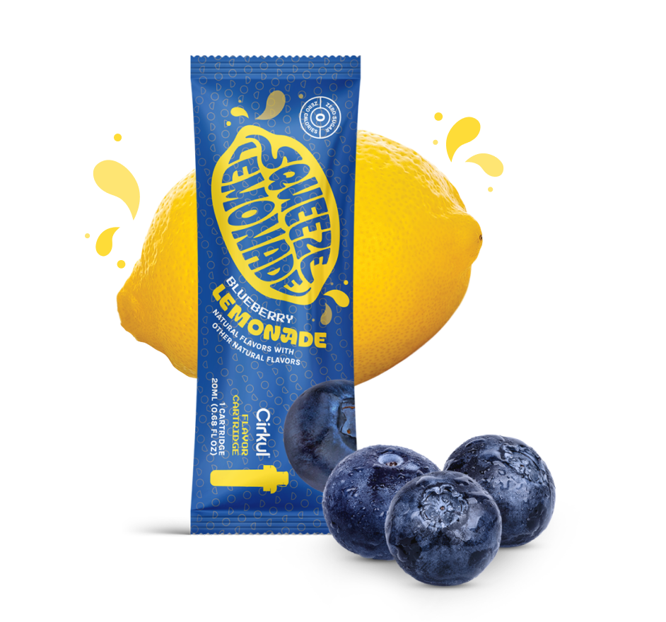Squeeze Blueberry Lemonade