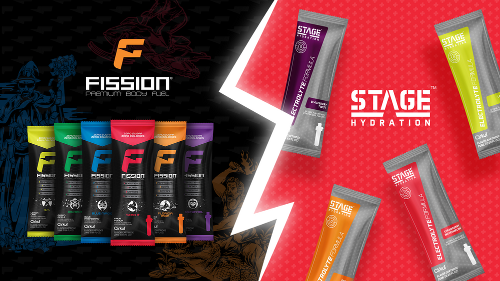 Snag your Fission and Stage flavors now at DrinkCirkul.com