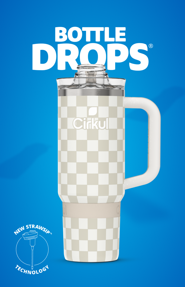 Limited Edition: 30oz. Taupe Tartan Travel StrawSip™ Tumbler