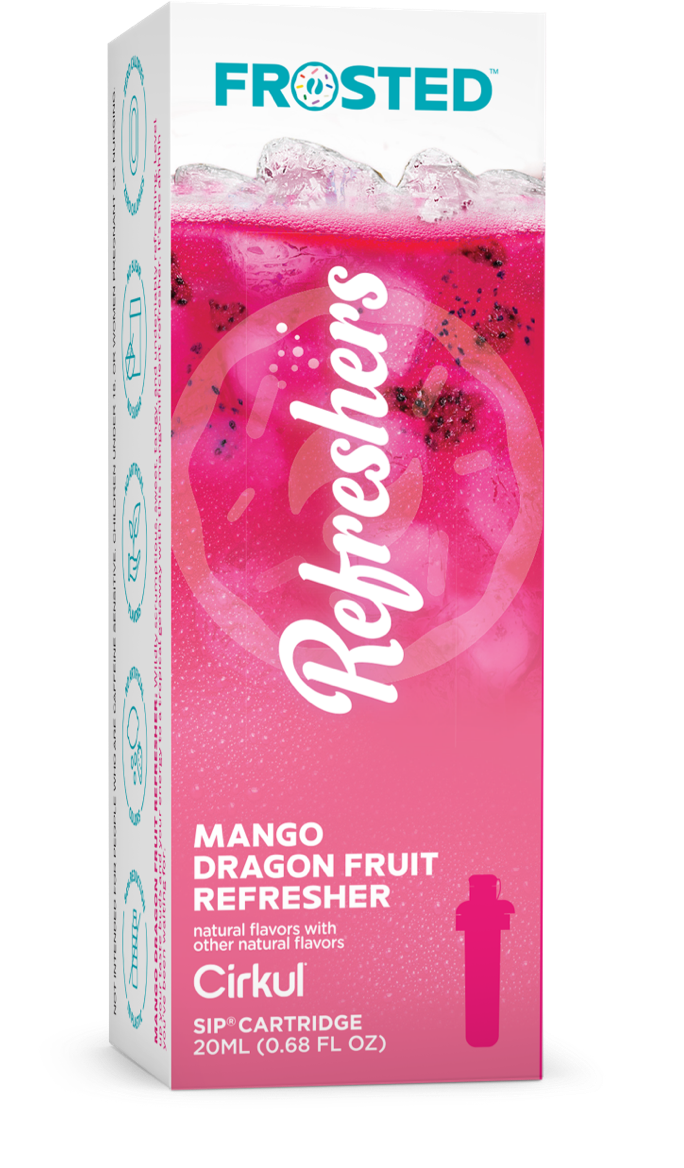 Frosted Mango Dragon Fruit Refresher