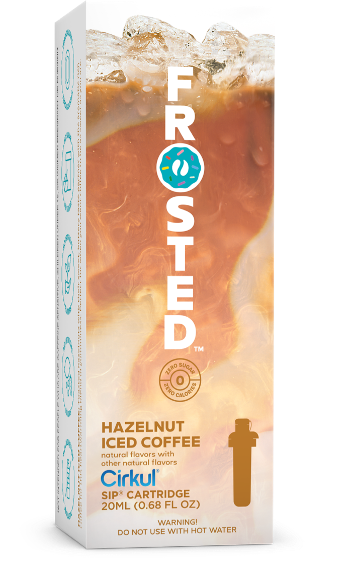 Frosted Hazelnut Iced Coffee