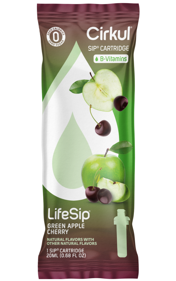 LifeSip Green Apple Cherry Sip