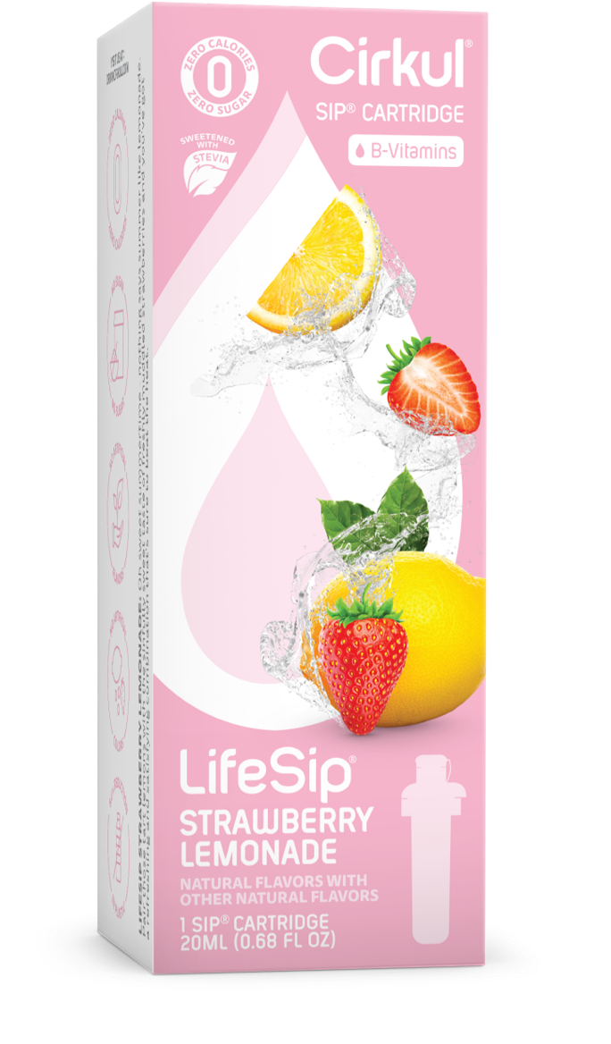 LifeSip Strawberry Lemonade (Stevia)
