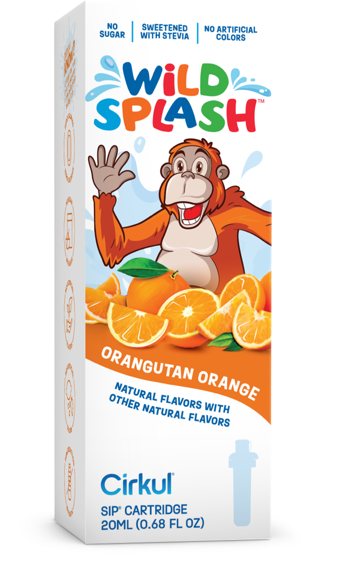 Reward: Wild Splash Orangutan Orange