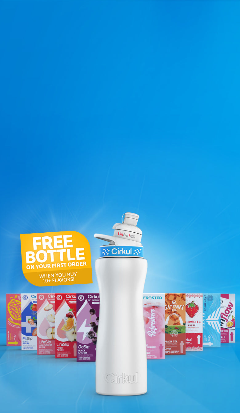Free Bottle When You Buy 10 Flavors