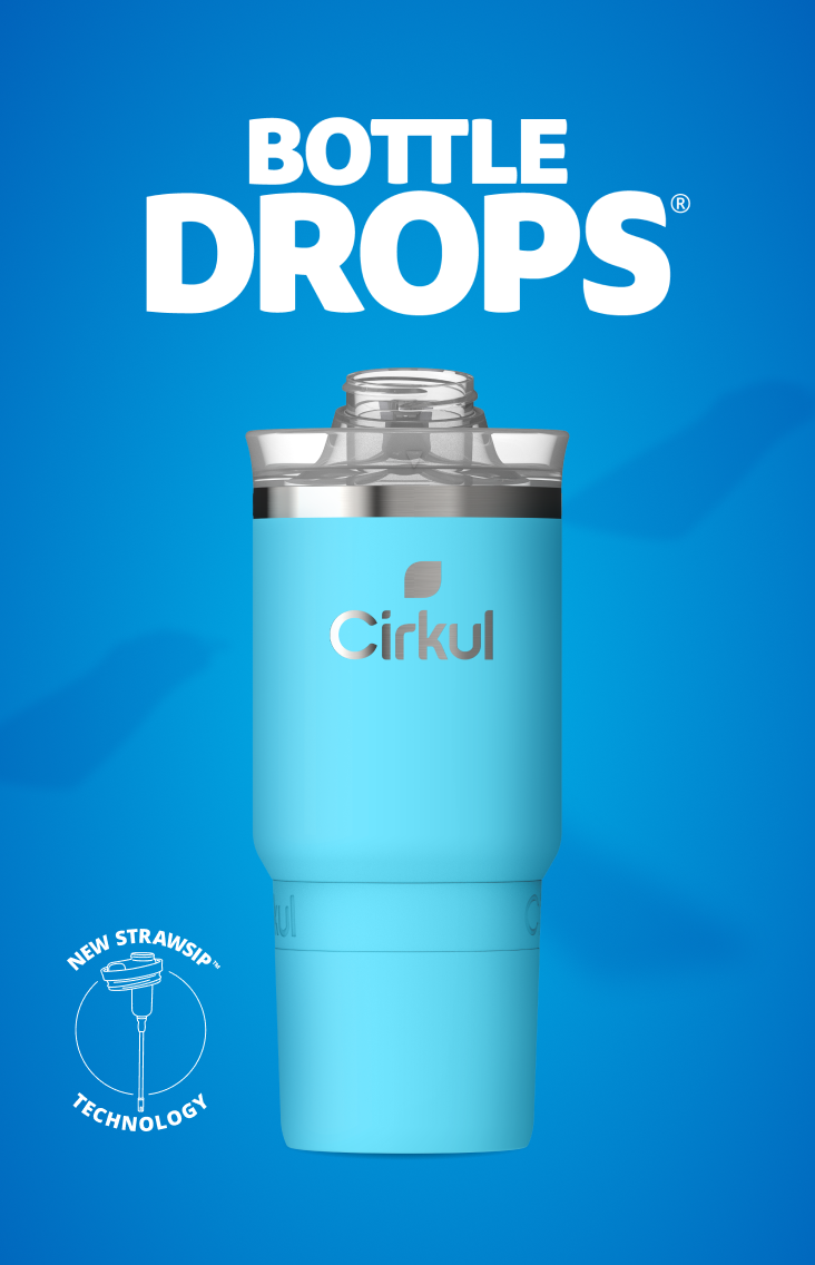 Limited Edition: 24oz. Aqua On-The-Go StrawSip™ Tumbler