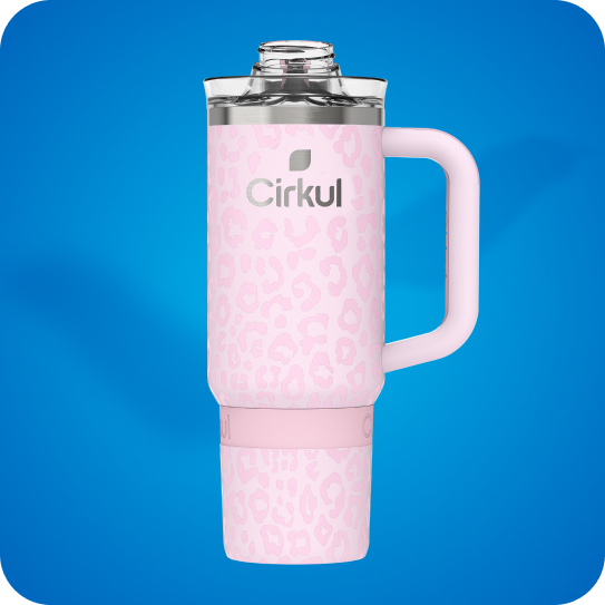 Limited Edition: 30oz. Azalea Leopard Travel StrawSip™ Tumbler