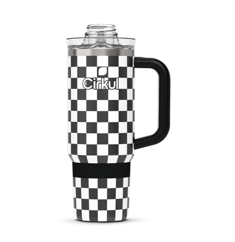 Limited Edition: 30oz. Checkmate Travel StrawSip™ Tumbler