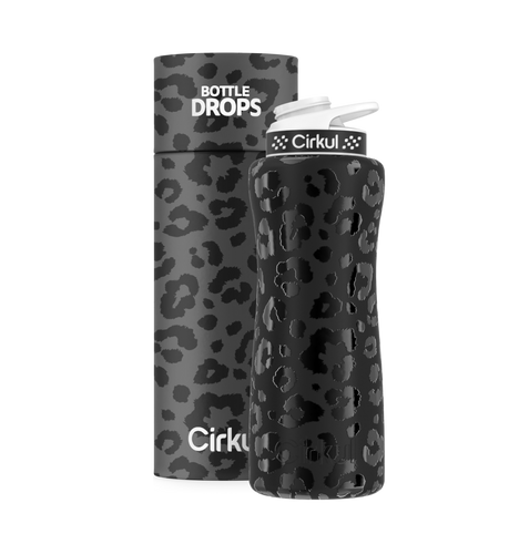 Limited Edition: 32oz. Black Leopard Stainless Steel Bottle & Lid