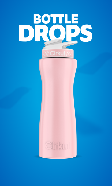 Limited Edition: 22oz. Blush Pink Stainless Steel Bottle & Lid