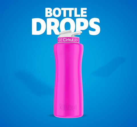 Limited Edition: 32oz. Neon Fuchsia Stainless Steel Bottle & Lid