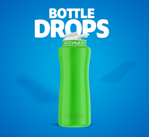 Limited Edition: 32oz. Neon Green Stainless Steel Bottle & Lid