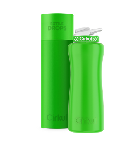 Limited Edition: Neon Green 32oz. Stainless Steel Bottle & Lid