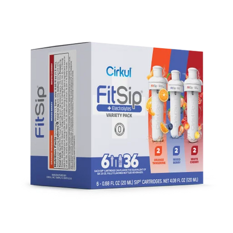 Fitip Cirkul FitSip® Electrolyte Water Flavors to Fuel Hydration