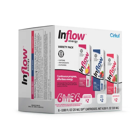 Inflow Sticker Cirkul Inflow Energy™ – Zero Sugar Water Flavors for Effortless Energy