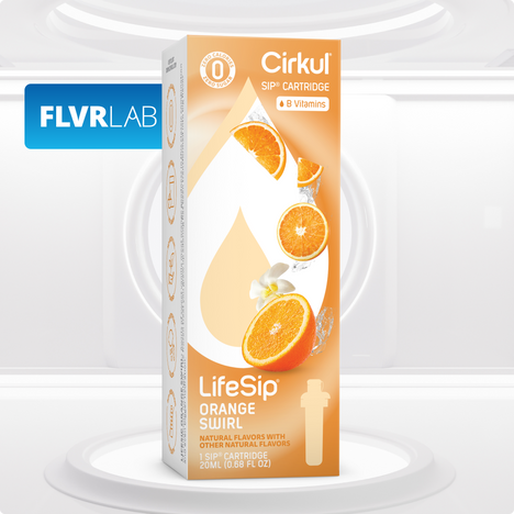 LifeSip Orange Swirl