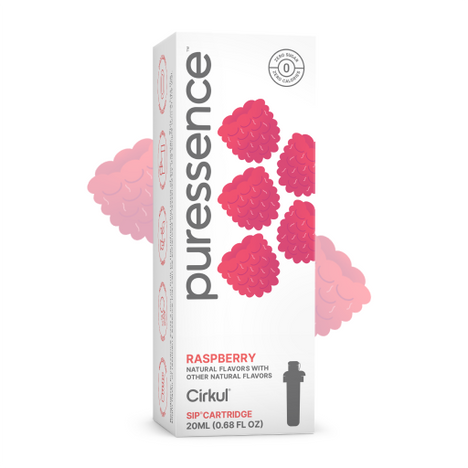 Cirkul Tangy Raspberry Cirkul Puressence™ – Fruit-Infused Water Flavors with Zero Sugar