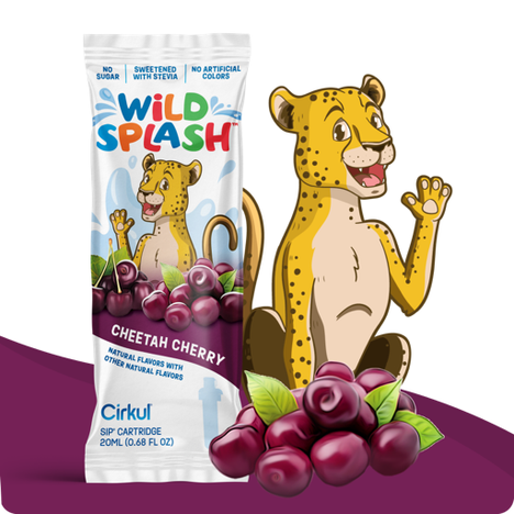 Wild Splash Cheetah Cherry