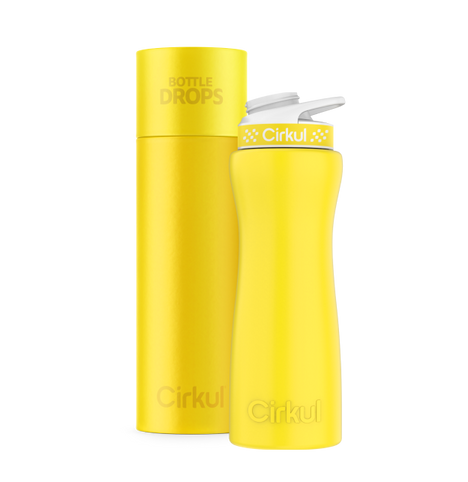 Limited Edition: Matte Yellow 22oz. Stainless Steel Bottle & Lid